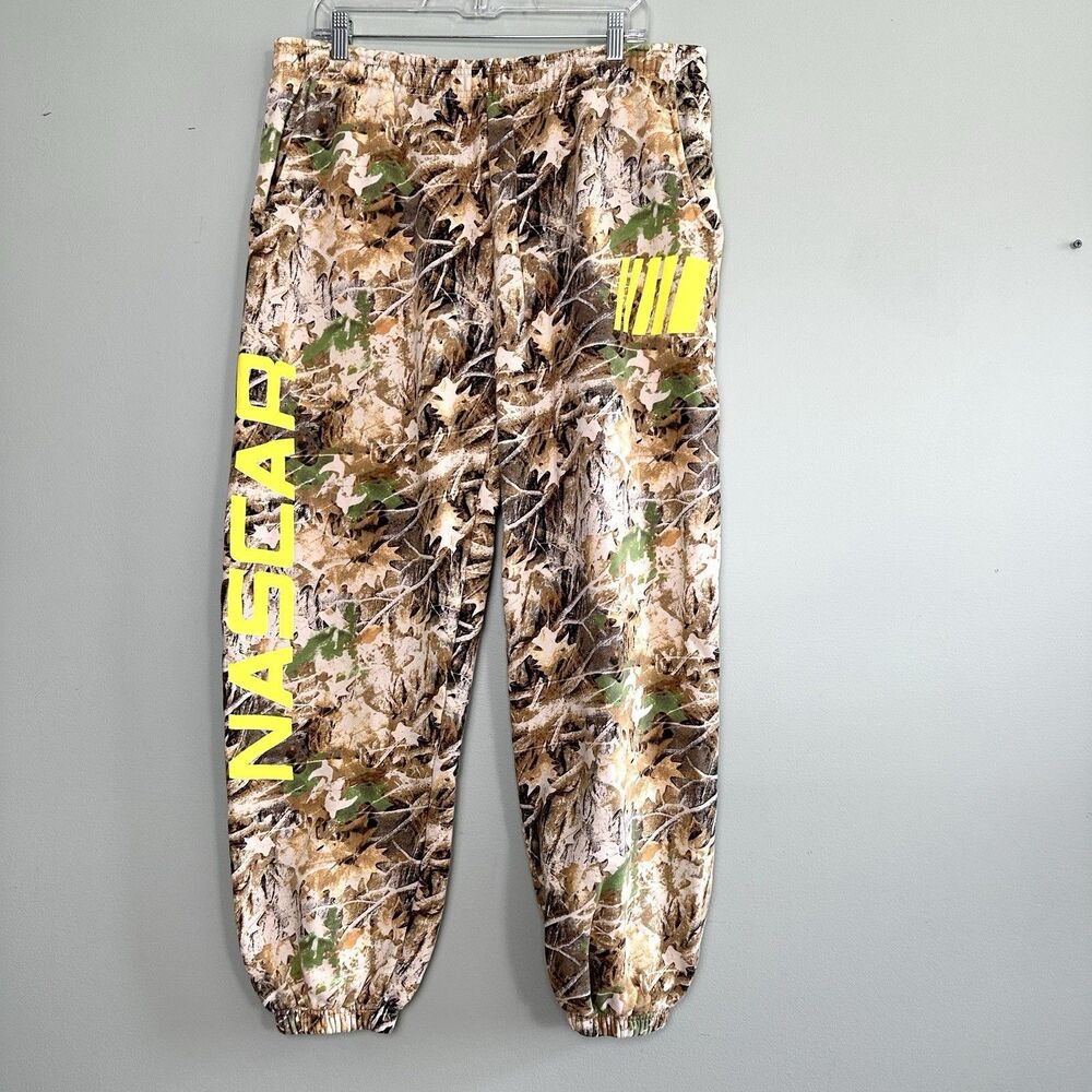 NASCAR Tillys Camouflage Sweatpants Mens XL Pockets Racing Lounge Drawstring
